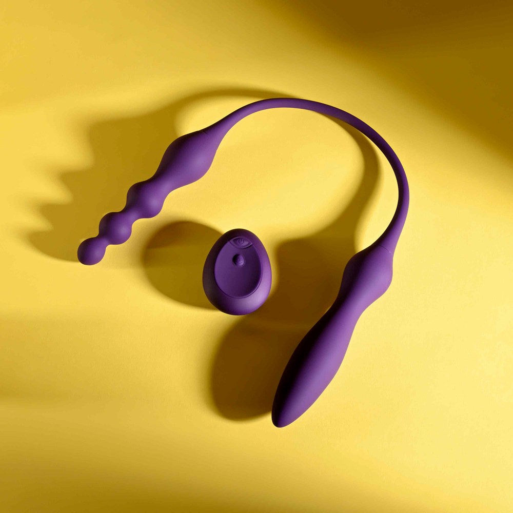 Playboy Pleasure THIS & THAT Flexible Dual Ended Vibrator - Anal Vibrators