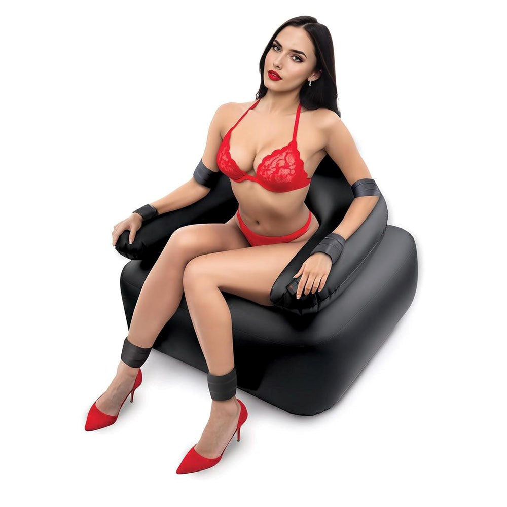 Xgen Whipsmart Inflatable Bondage Chair Vibrating Dong - Sex Furniture