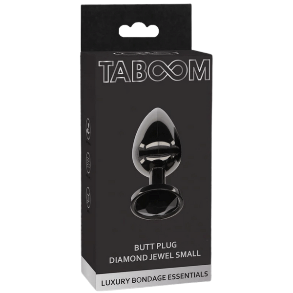 Scala Butt Plug With Diamond Jewel Small - - Butt Plugs