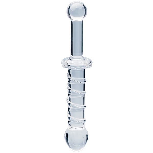 Creative Conceptions Elysian Swirl Handblown Glass Dildo - - Glass Sex Toys