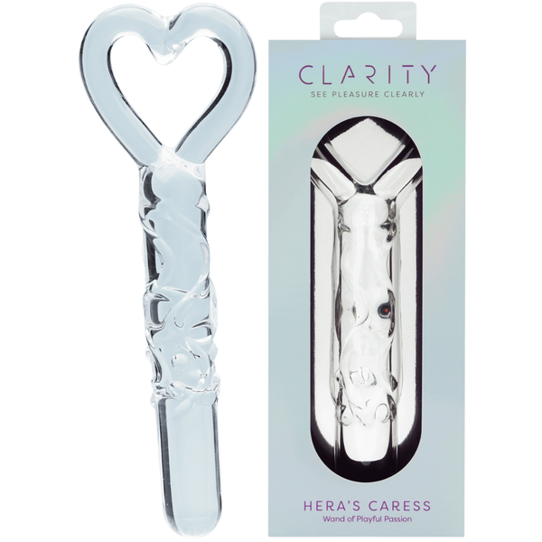 Creative Conceptions Heras Caress Borosilicate Glass Dildo - - Glass Sex Toys