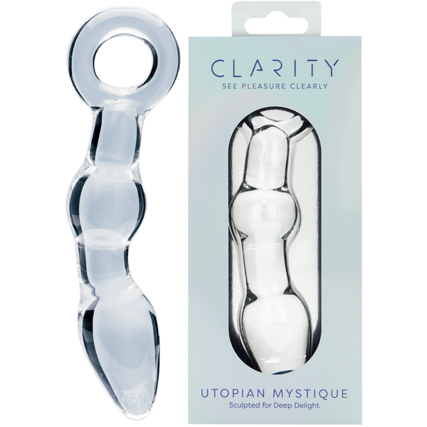 Creative Conceptions Utopian Mystique Glass Anal Dildo - - Glass Sex Toys