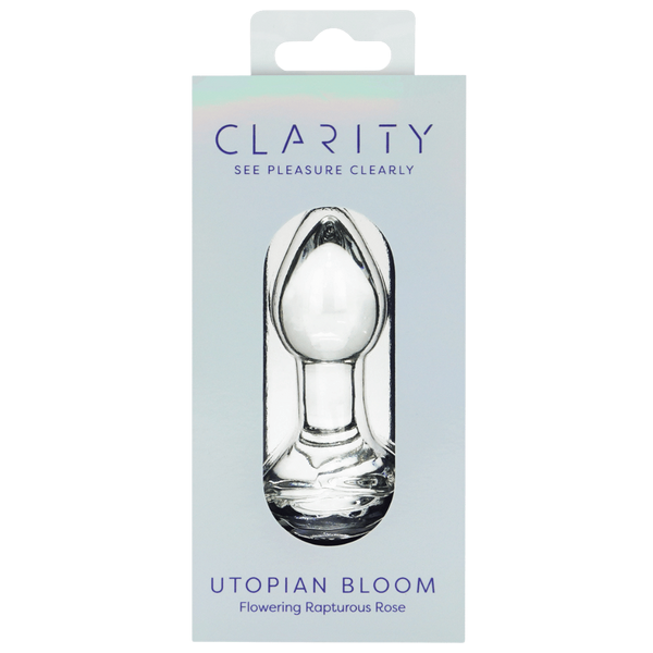 Creative Conceptions Utopian Bloom Glass Butt Plug - Default Title - Glass Sex Toys