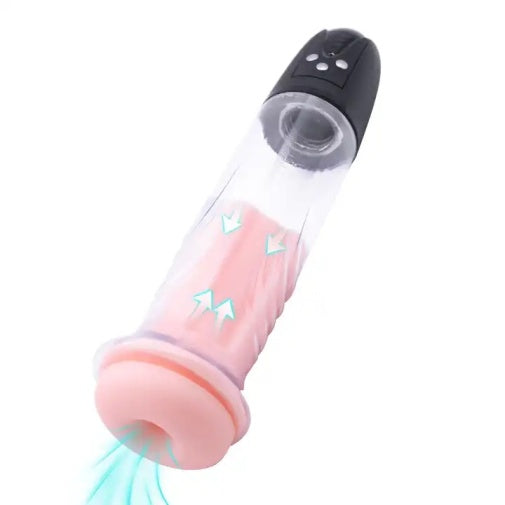 Shenzhen Canwin MEN Mastubator & Penis Pump with Sleeve - Penis Pumps And Stretchers