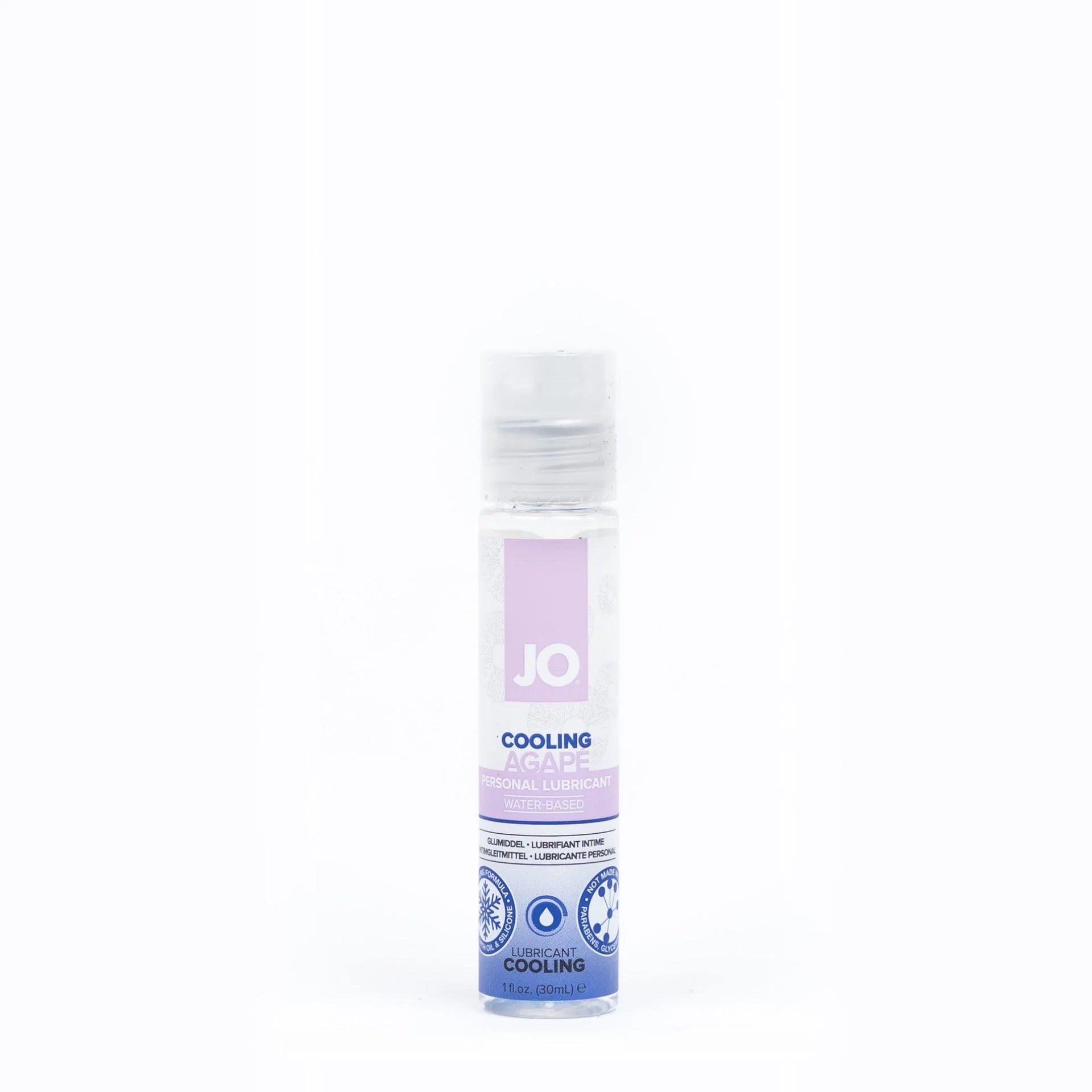 System JO Agape Water Based Cooling Lubricant 30ml - - Water Based Lubes