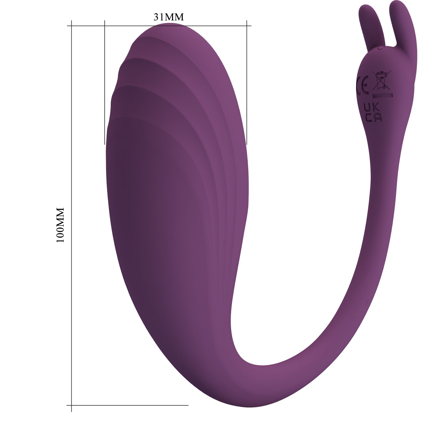 Baile Pretty Love CATALINA Fully Silicone Wearable Vibrator - Love Eggs and Kegel Exercisers