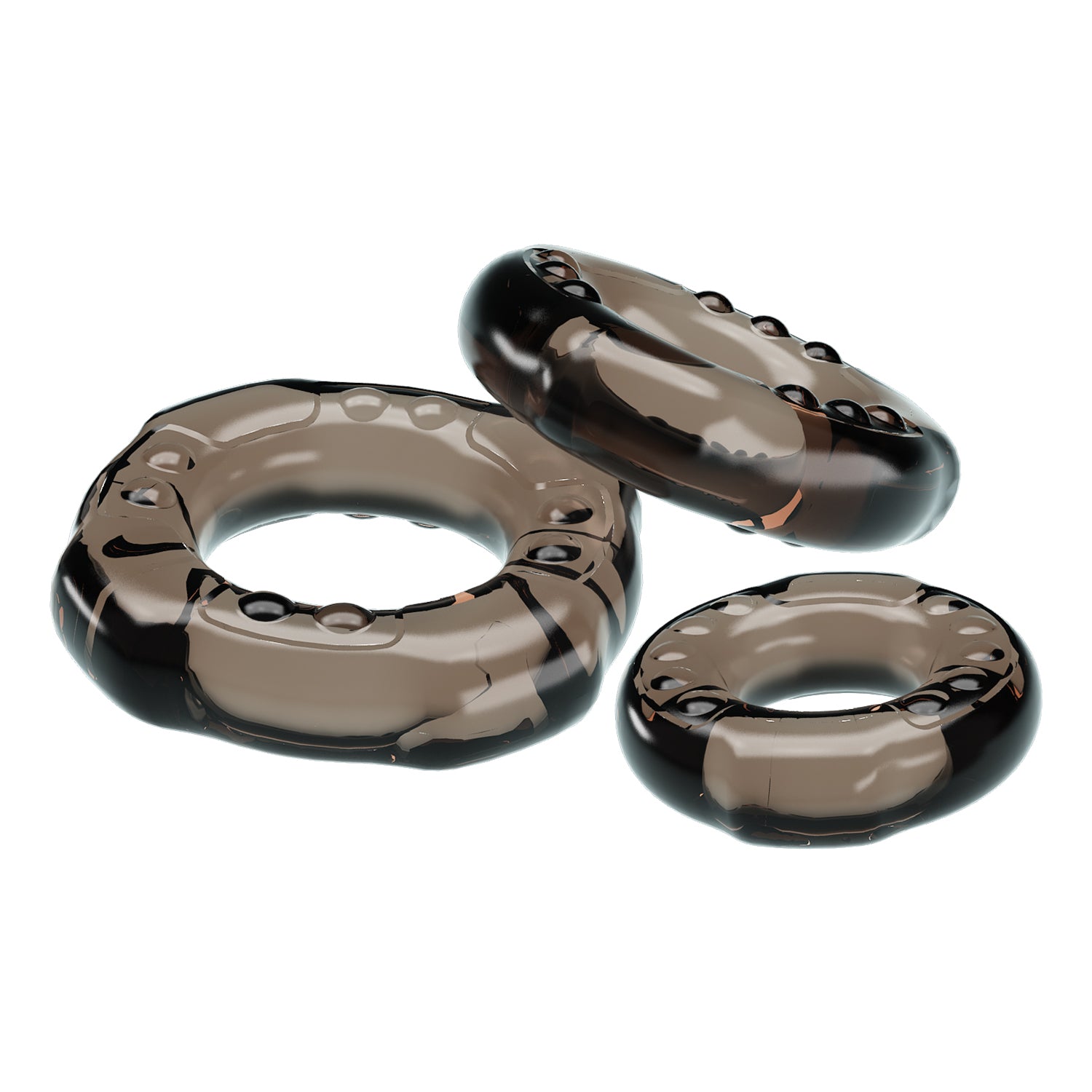 Baile Pretty Love YVONNE Combo Male Cock Ring Set - - Cock Ring Sets