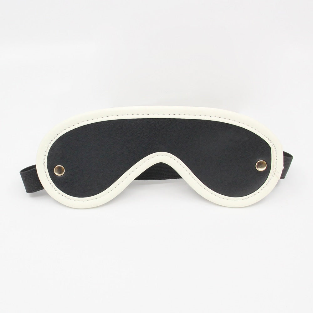 Love In Leather Black & Glow in The Dark Blindfold - Default Title - Masks And Blindfolds