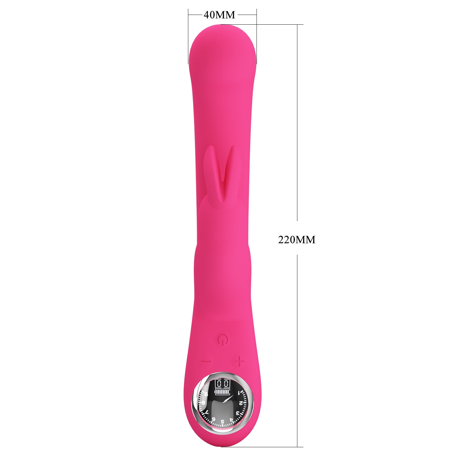 Baile Pretty Love LAMAR Super Soft Silicone Rabbit Vibrator - - Rabbit Vibrators