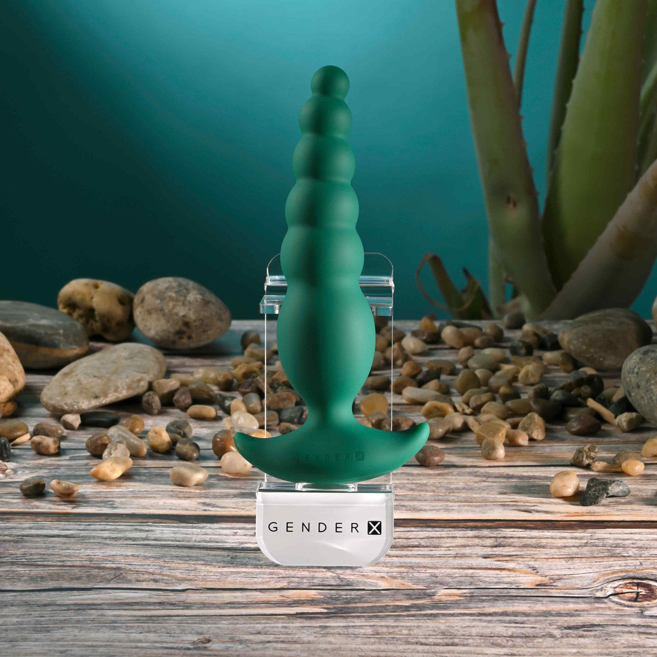 Gender X THE RATTLER Vibrating and Twirling Anal Plug - Butt Plugs