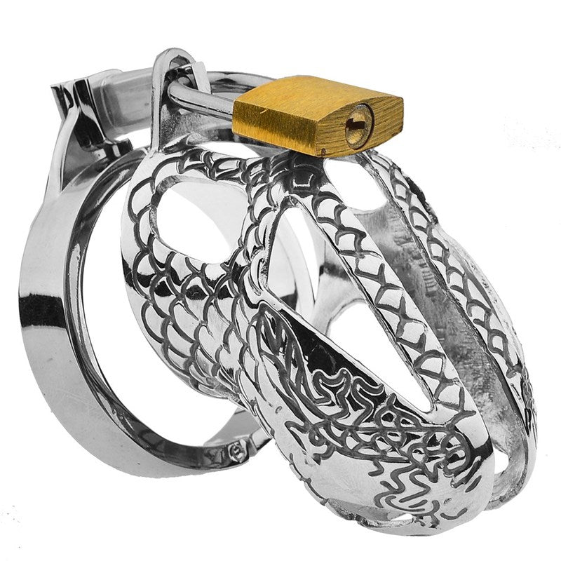 Bird Lock Chastity Cage Black - - Male Chastity