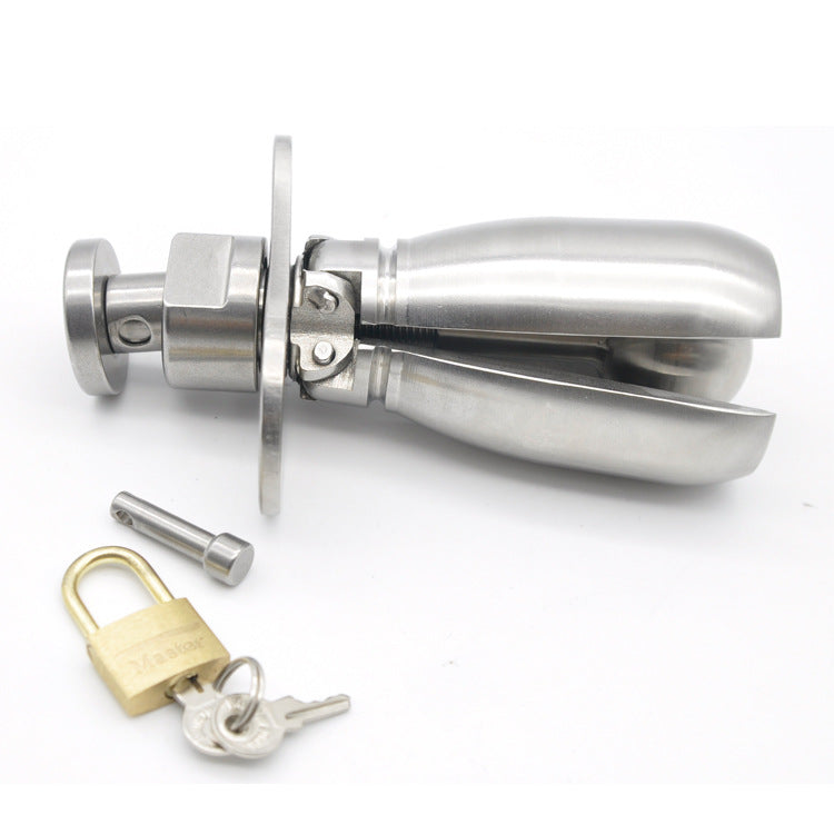BDStyle Deluxe Chastity Locking Anal Plug - - Butt Plugs