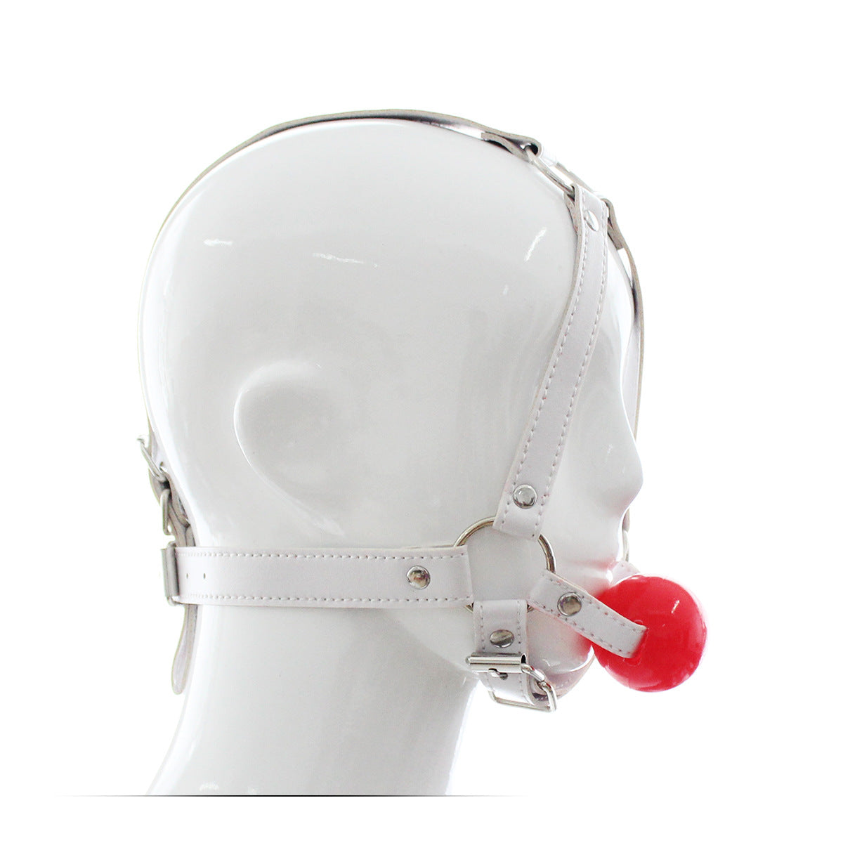 Ball Gag Head Harness - Bondage Gags and Bits