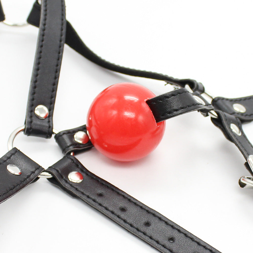 Ball Gag Head Harness - Bondage Gags and Bits