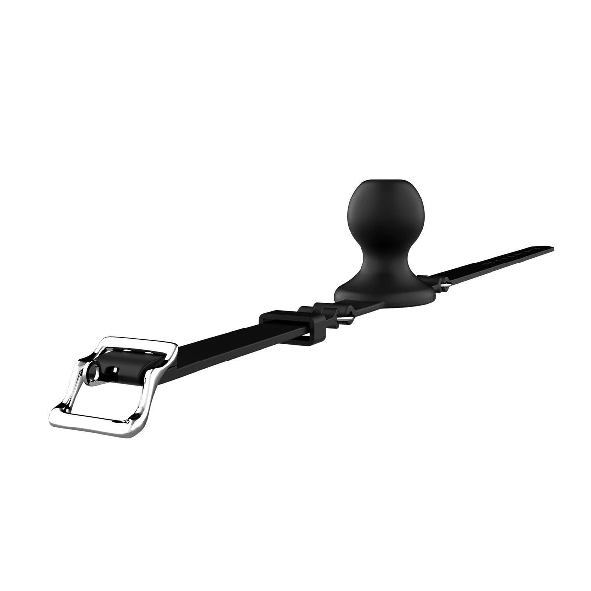 BDStyle Silicone Harness Hollow Bondage Ball Gag - Bondage Gags and Bits