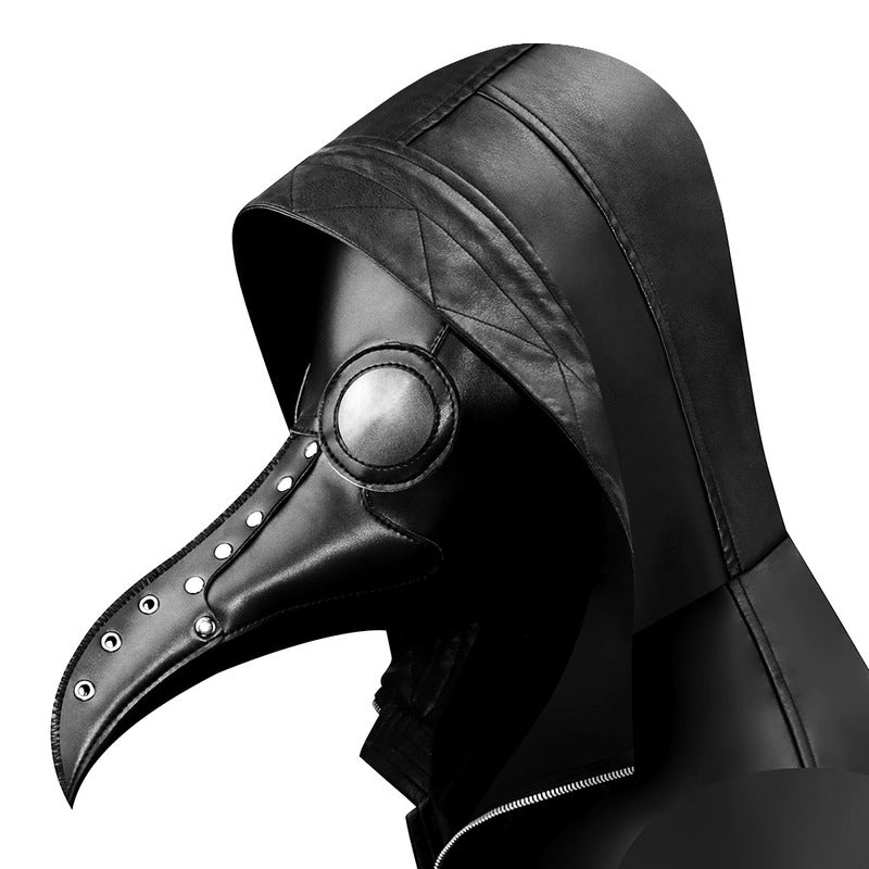 BDStyle Black Long Nose Beak Steampunk Bird Masks - Default Title - Masks And Blindfolds