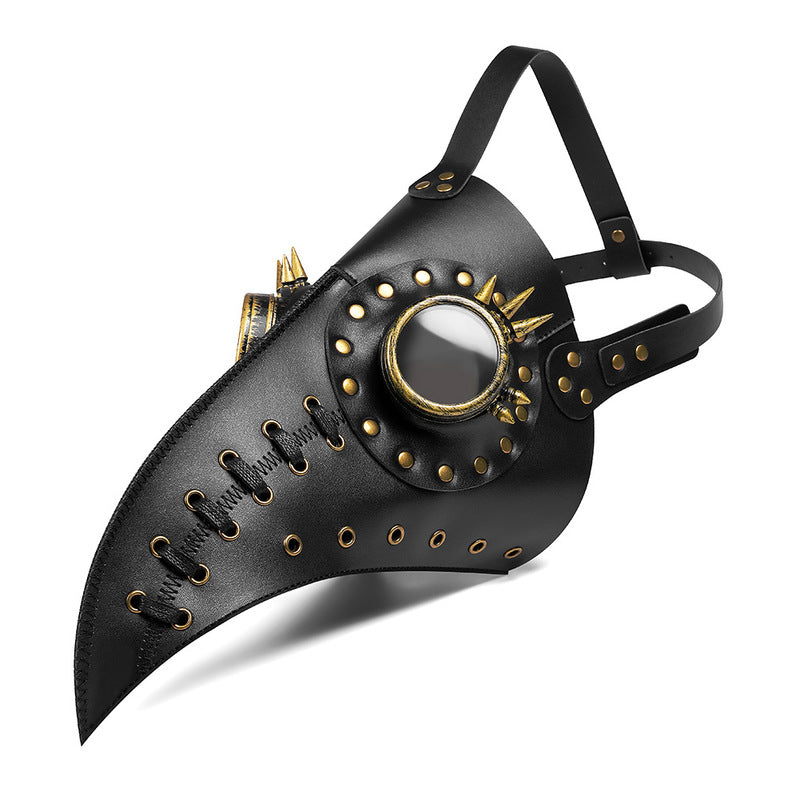 BDStyle Steampunk Stitch Rivets Beak Mask - - Masks And Blindfolds
