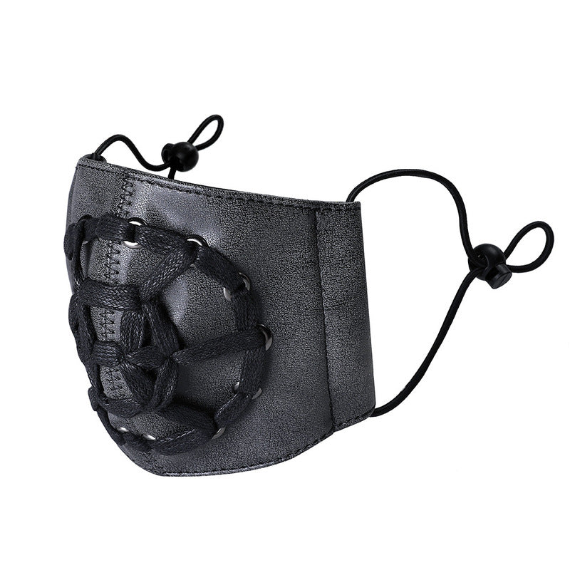 BDStyle Steampunk Stitch Adjustable Mask - Default Title - Masks And Blindfolds