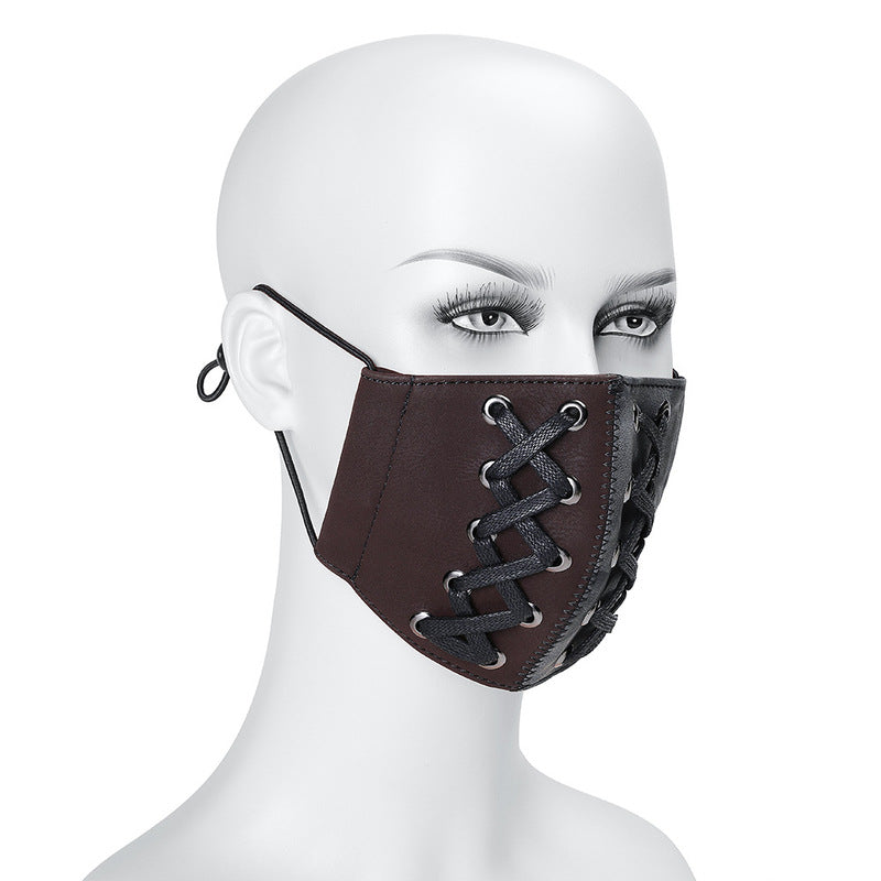 BDStyle Steampunk Strappy Replaceable Filter Mask - Default Title - Masks And Blindfolds