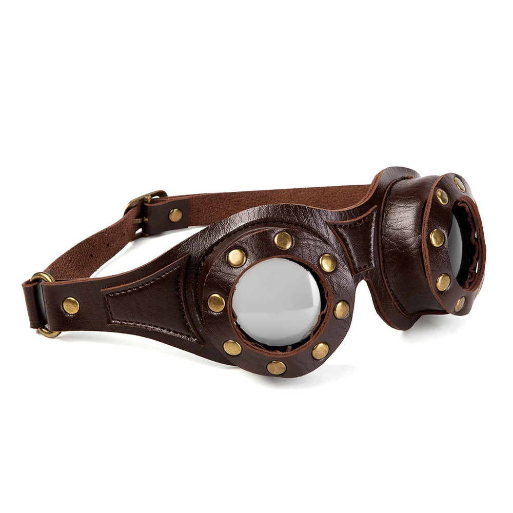 BDStyle Steampunk Cosplay Motorcycle Goggles - - Masks And Blindfolds