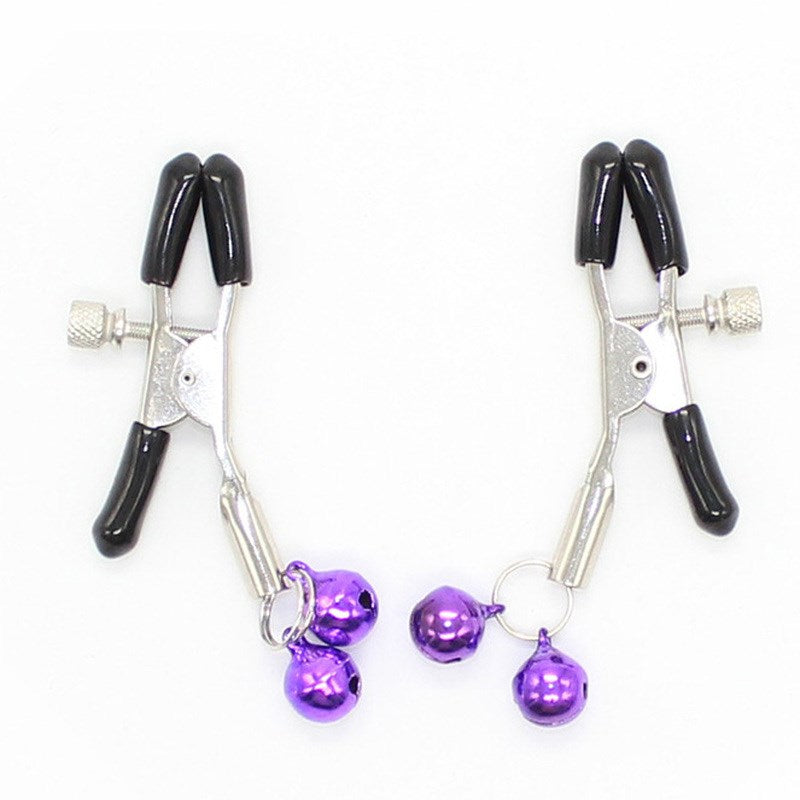 Adjustable Nipple Clamps With Bell - Nipple and Clit Clamps