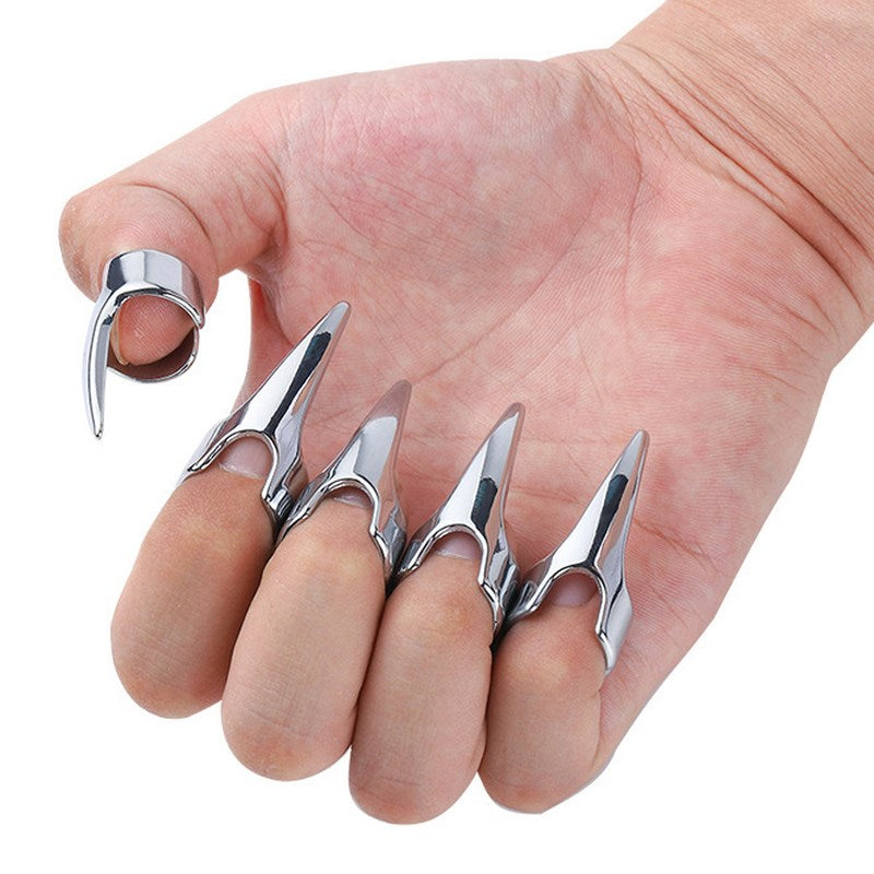 BDStyle Finger Claw Finger Ring - - Steel Sex Toys