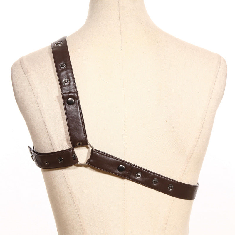 BDStyle Waist Belt Bondage Chest Harness Strap - - Cuffs And Restraints