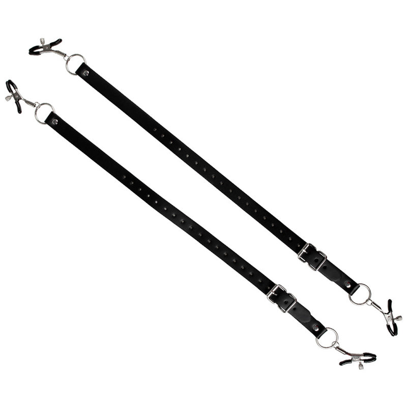 BDStyle Faux Leather Labia Clamp Belt - Pussy And Clit Toys