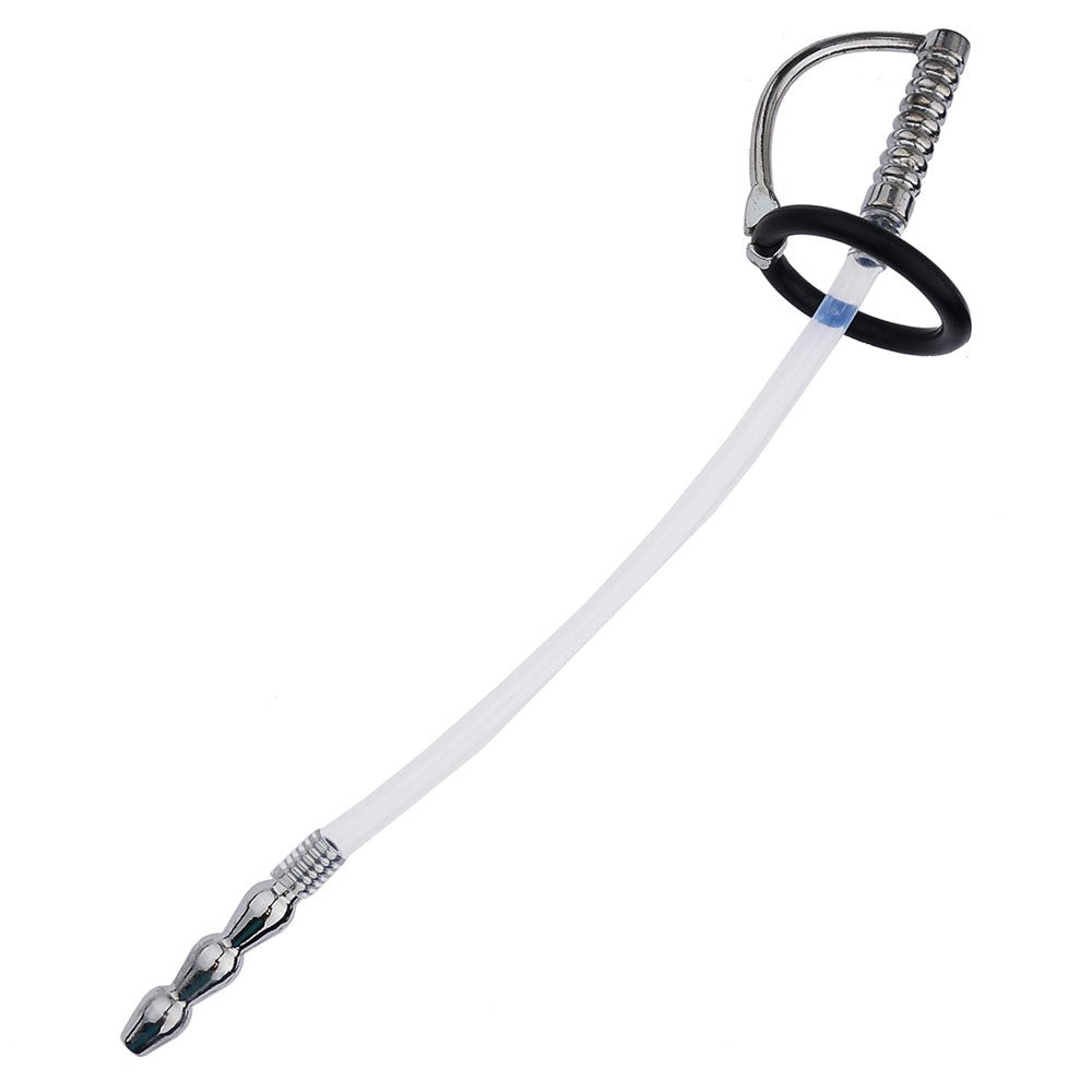 Marfan Penis Plug With Glans Ring - - Penis Plugs