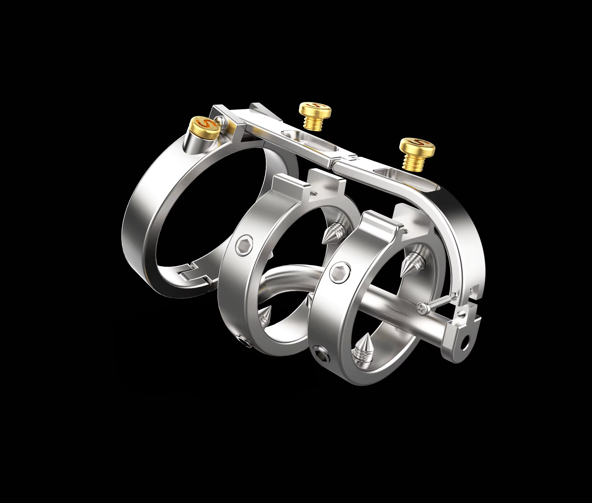 Mechanical Chastity Cage - - Male Chastity