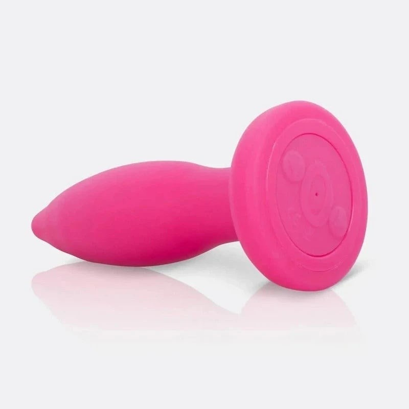 Charged Rechargeable Remote Control Vibrating Butt Plug - - Butt Plugs