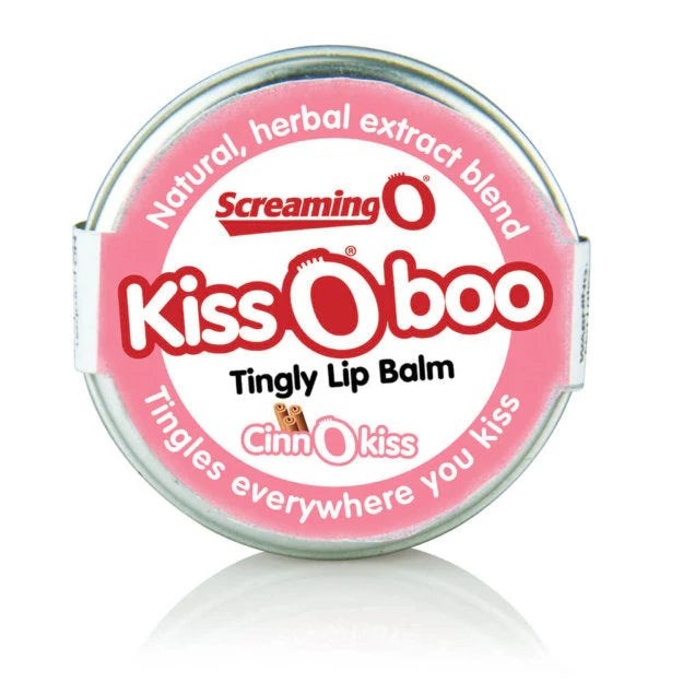 Screaming O KissOBoo Tingly Adult Lip Balm - - Bath and Intimate Fragrances
