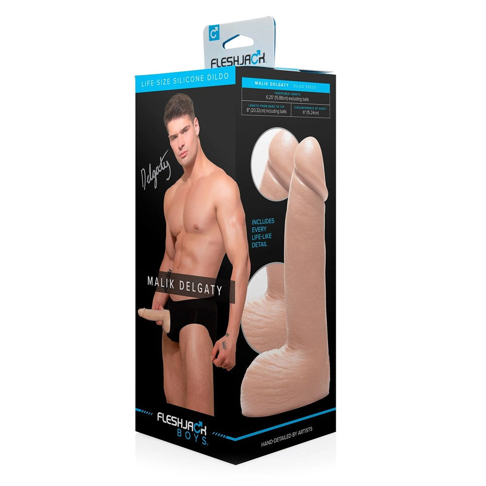 Fleshjack Boys Malik Delgaty Realistic Dildo - - Realistic Dildos
