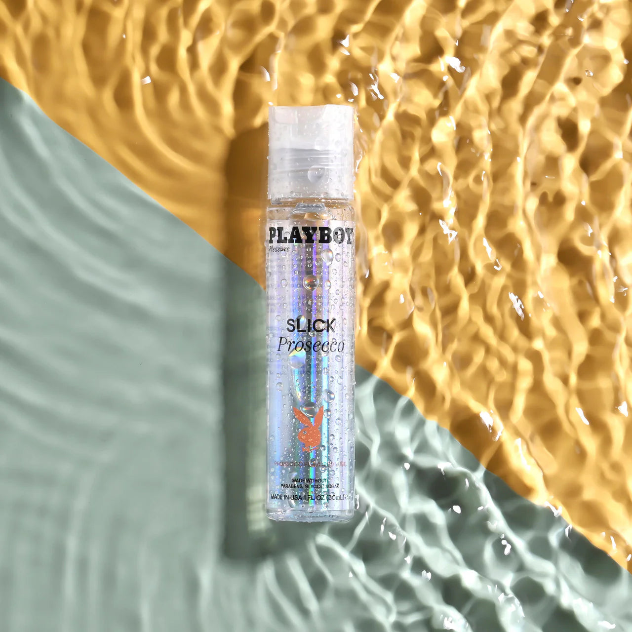 Playboy Pleasure SLICK PROSECCO Water Based Lubricant - - Water Based Lubes