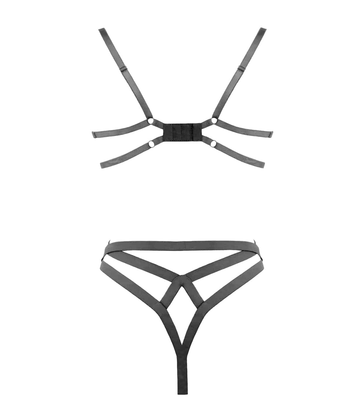 Muse Lingeire Open Cup Bra With Cut Out Bust - Extra Large - Her Fetish