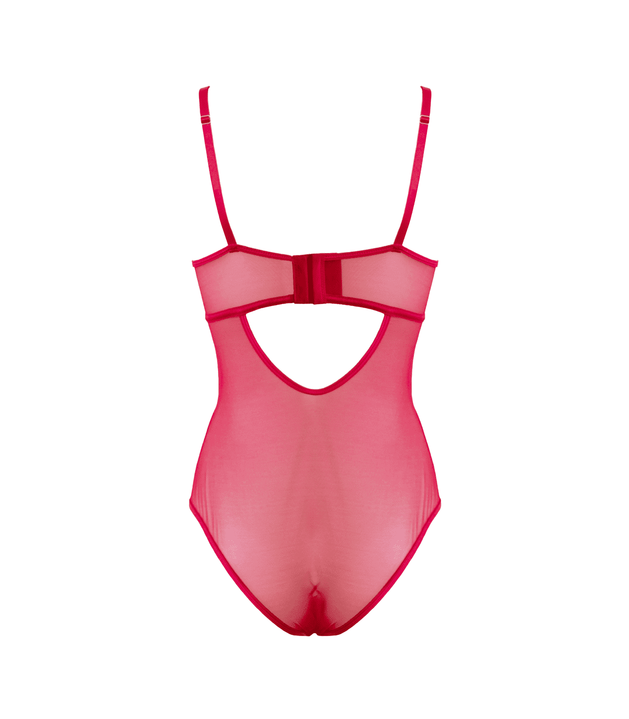 Muse Lingerie BDSM Play Sexy Womens Bodysuit Red - - Her Fetish