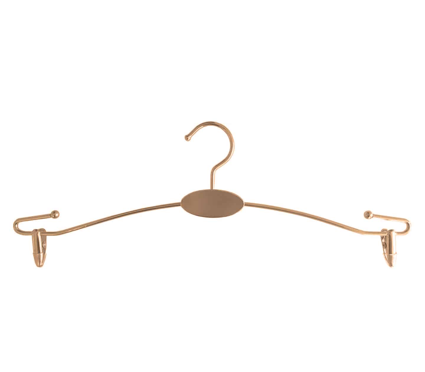 Love In Leather Sturdy Metal Hanger For Lingerie - Rose Gold - Her Fetish