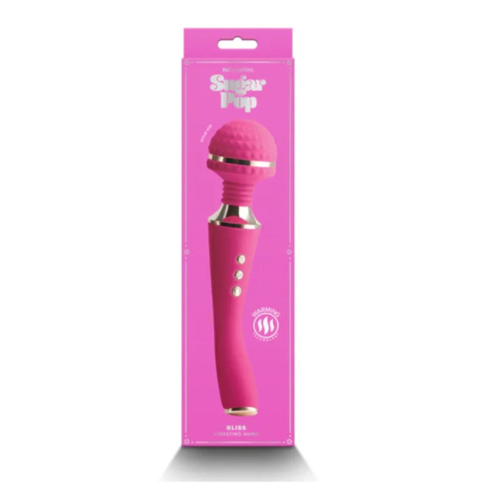 Sugar Pop Bliss Vibrating Body Wand Massager - - Body Wands
