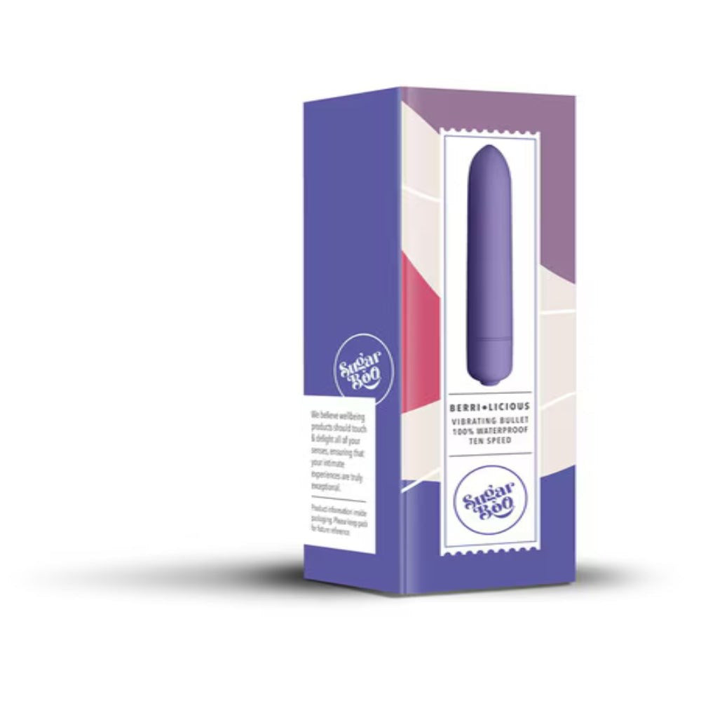 SugarBoo Berri Licious Bullet Vibrator - Waterproof Vibrators