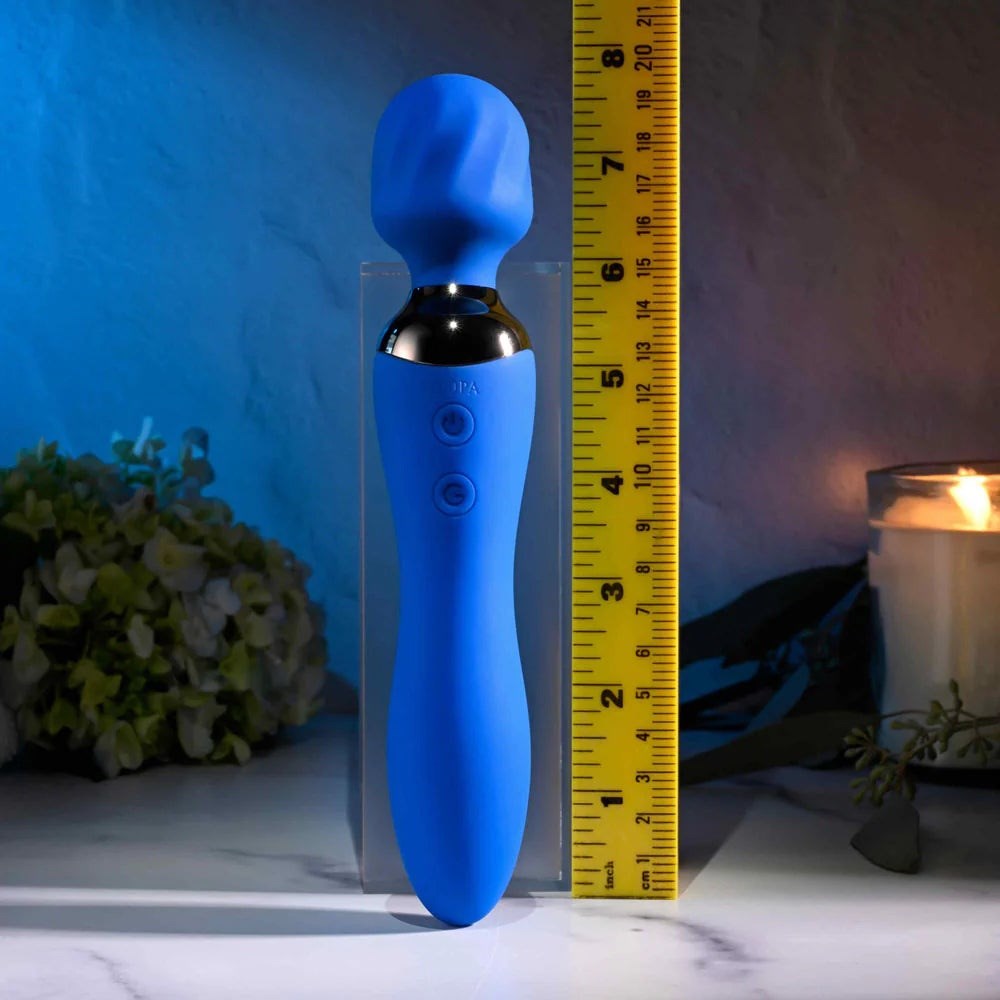 Selopa BLUE BELLE - Dual Pleasure Body Wand Massager - - Personal Massagers