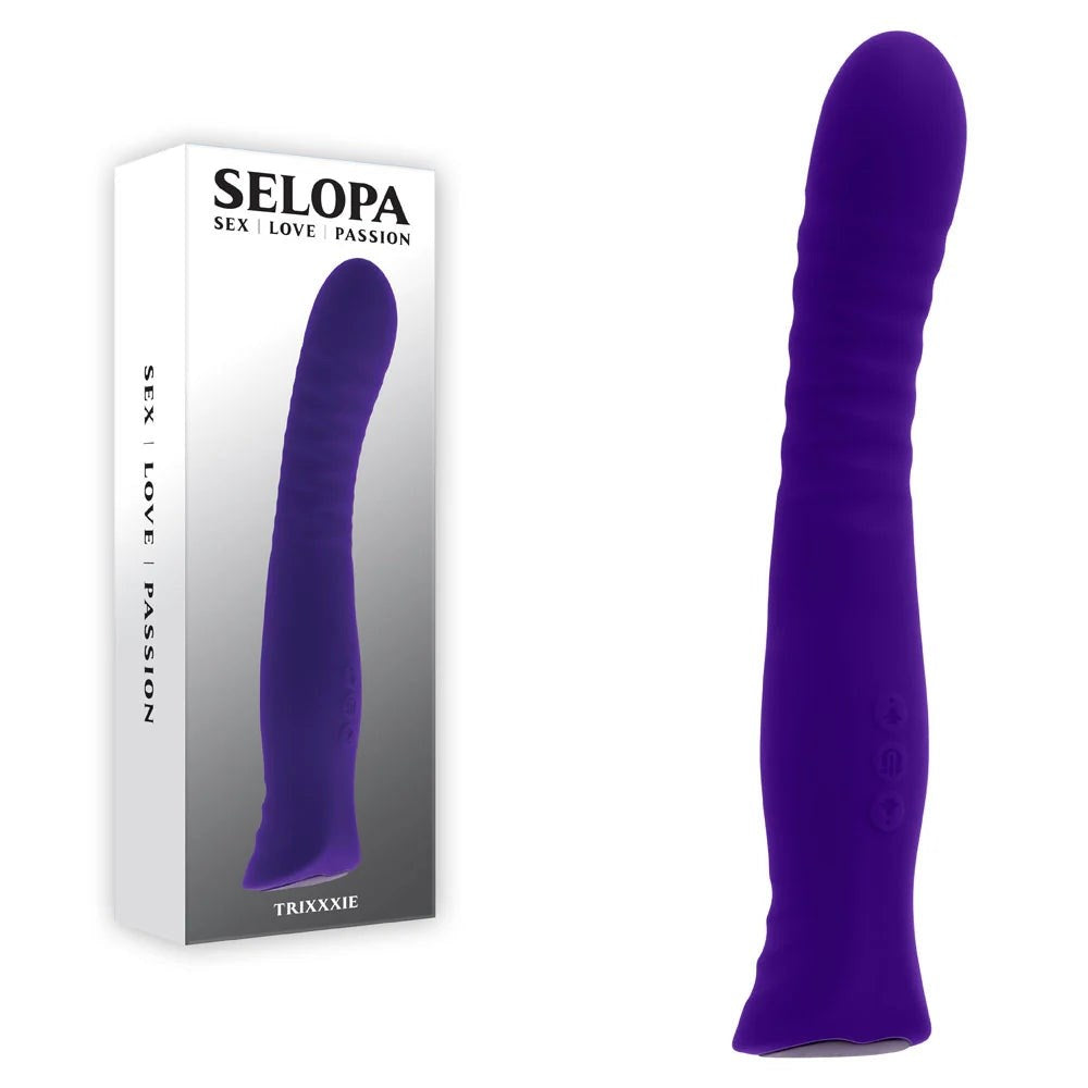 Selopa TRIXXXIE - Flexible, Waterproof Vibrator with 7 Modes - - Personal Massagers