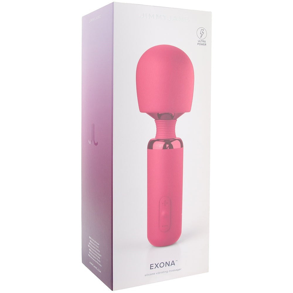 JimmyJane Exona Rechargeable Body Wand Massager - - Personal Massagers