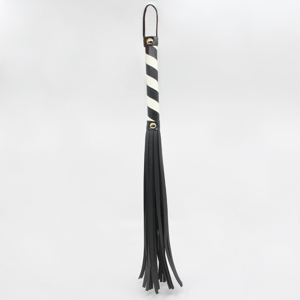 Love In Leather Medium Length Suede Flogger Purple - Default Title - Whips And Crops