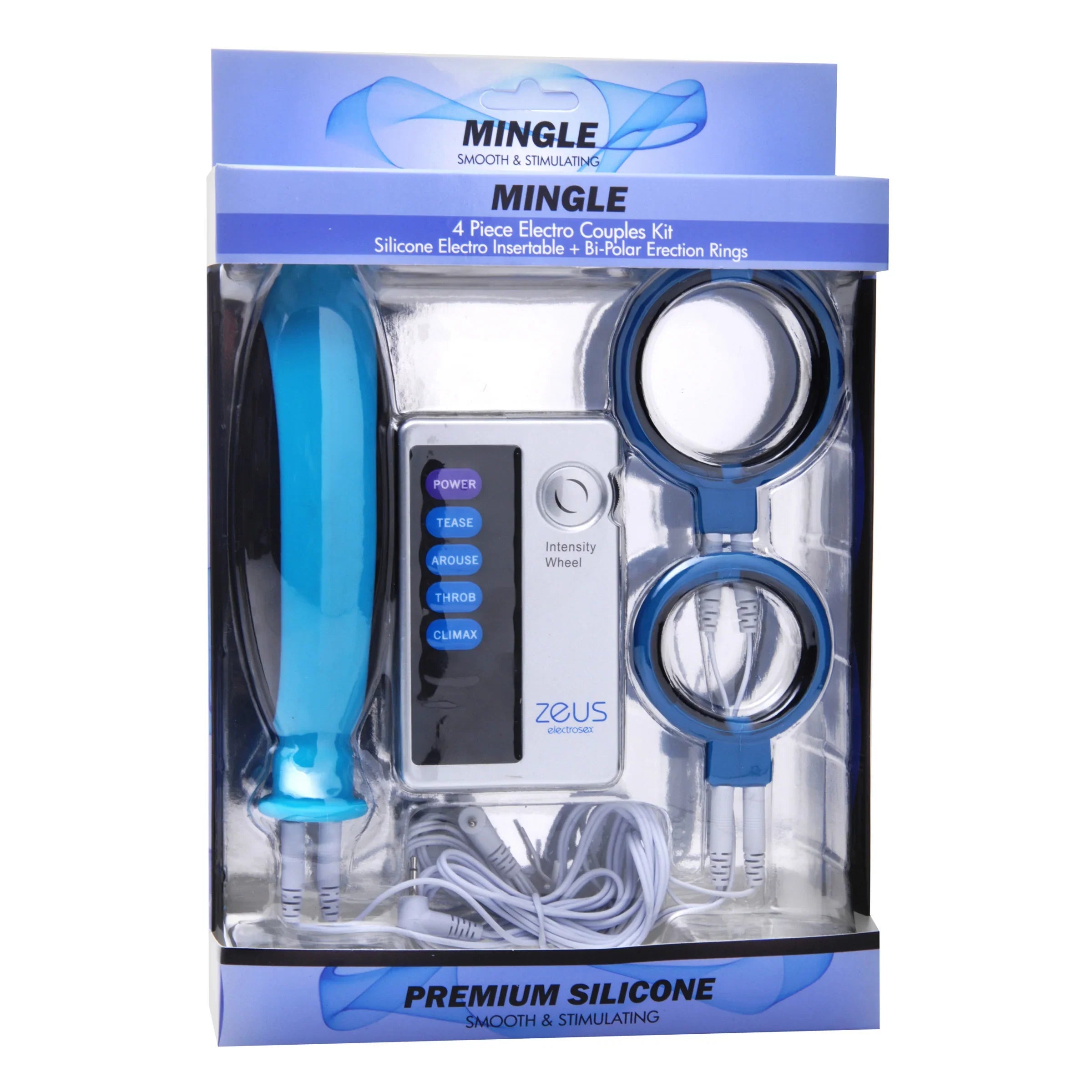 Zeus Mingle 4 Piese Electro Couples Sex Kit - - Electro Sex