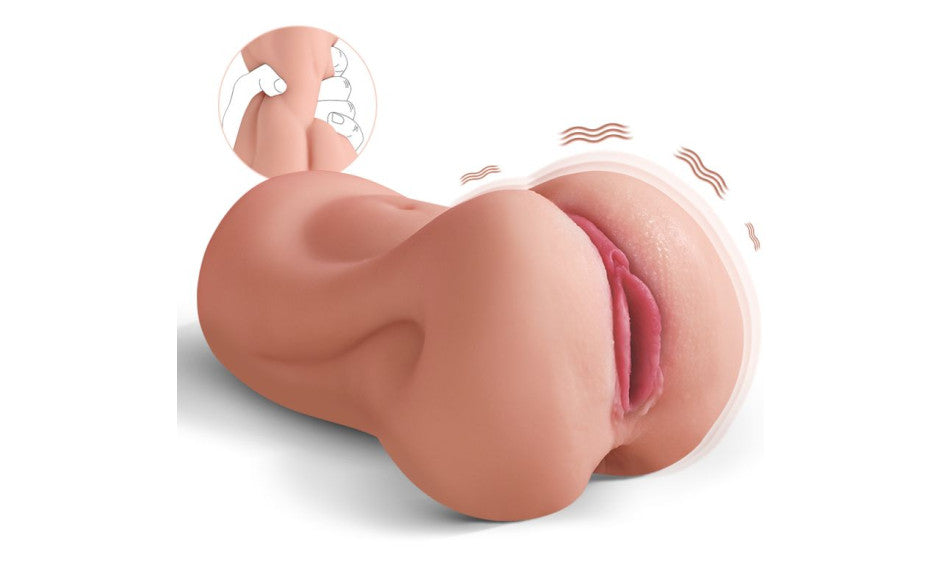 Xise Agatha Realistic Vibrating Vaginal Masturbator - Masturbators and Strokers