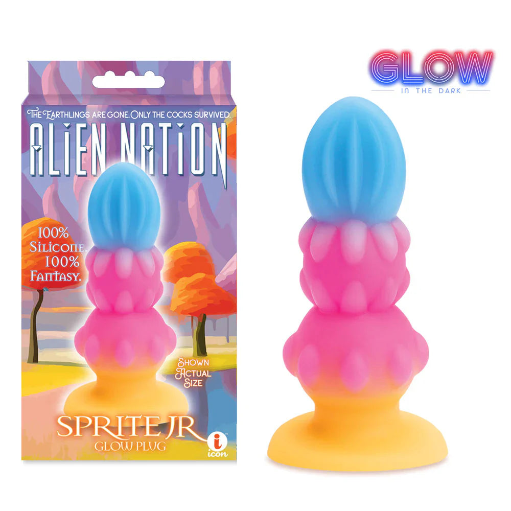 Alien Nation Sprite Jr. Silicone Anal Plug - - Butt Plugs