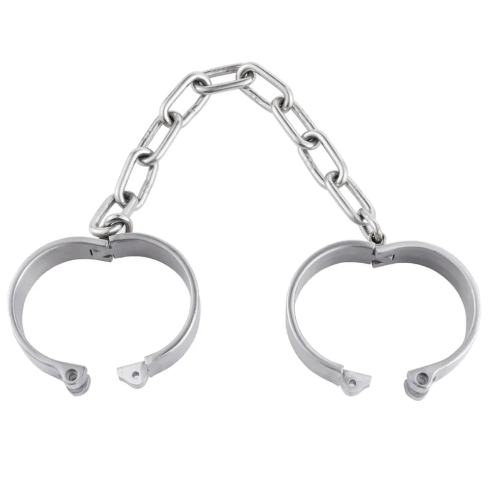 Allen Key 3 Cm Height Cuffs Male Ankle Cuffs - - Steel Sex Toys