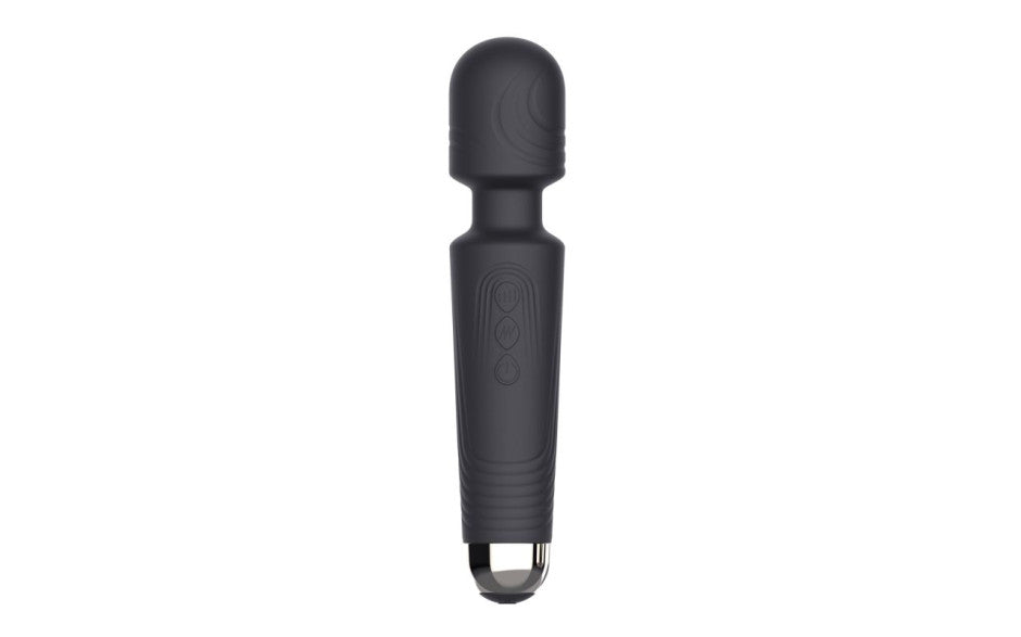 SXE Juliet USB 20 Mode Body Wand Massager - Black - Body Wands