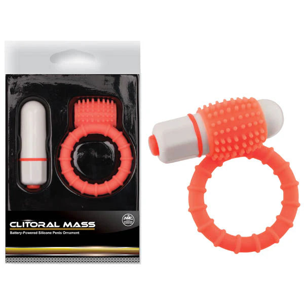 Clitoral Mass Vibrating Cock Ring - - Cock Rings
