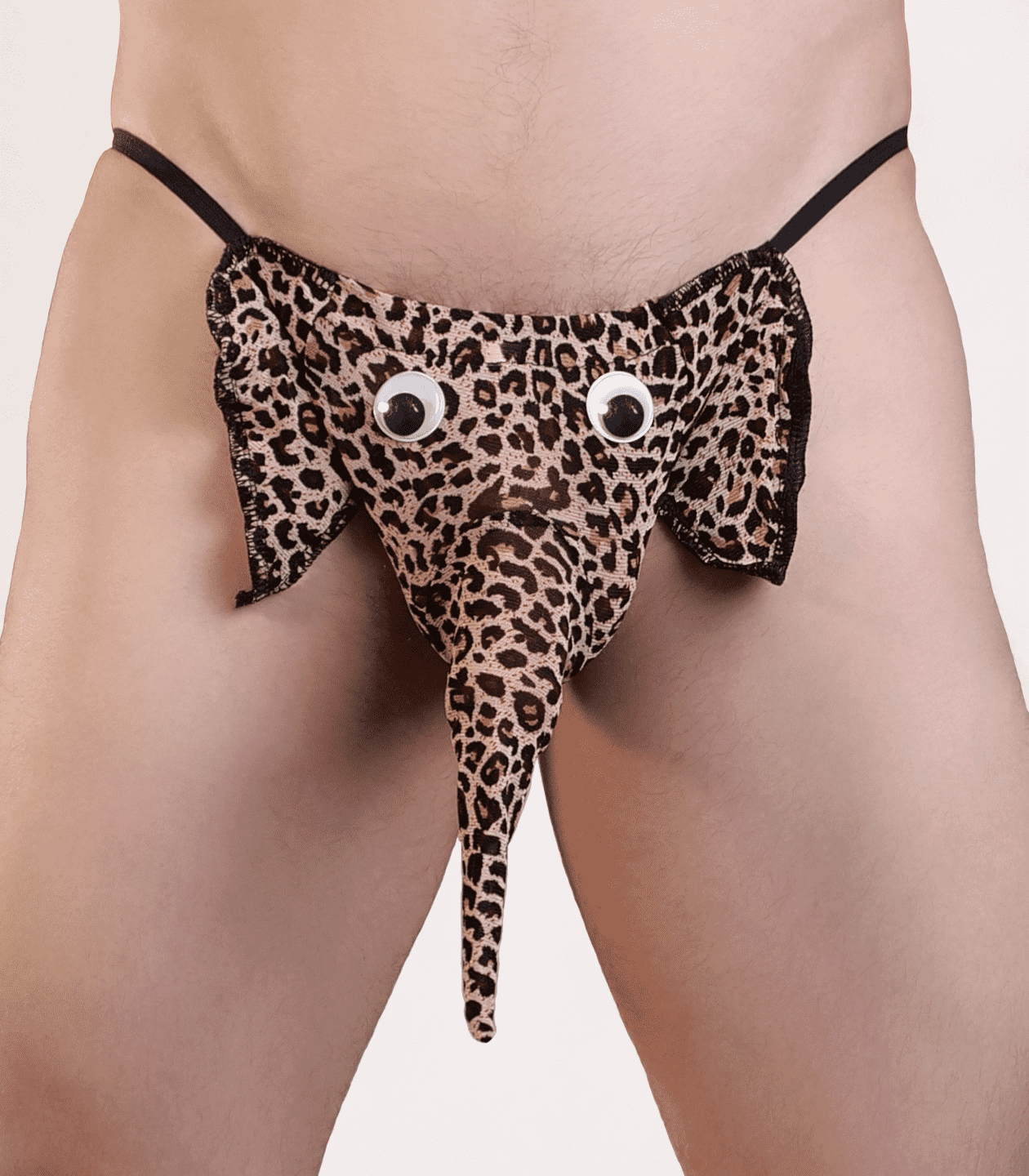 Love In Leather Mens Novelty Elephant G-string - Jocks and G-Strings